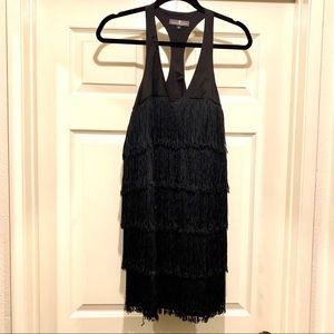 Alexia Admor Fringe Flapper Dress